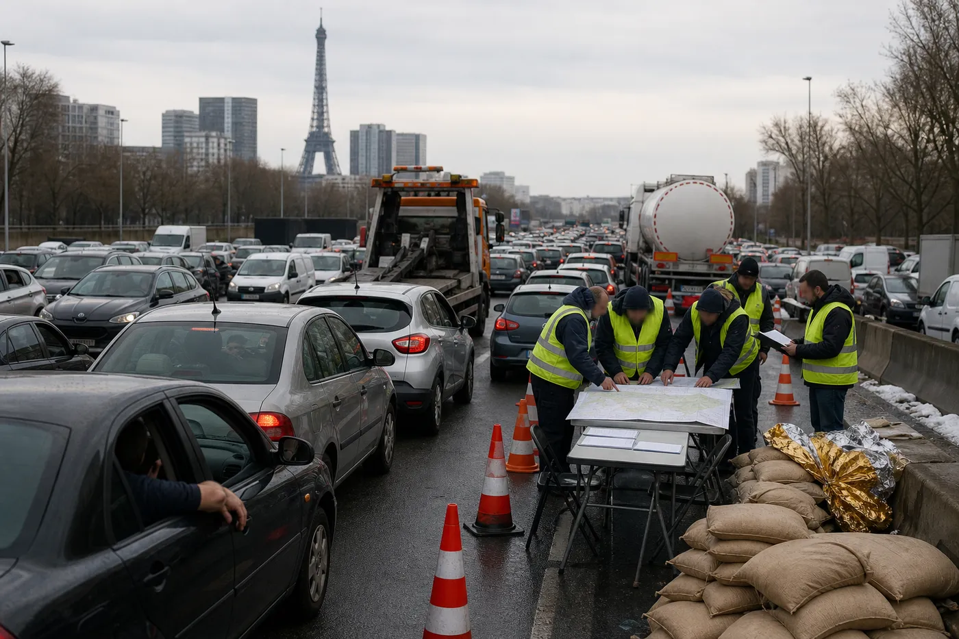 Face à la hausse des carburants, le gouvernement envisage de classer le périphérique en zone sinistrée