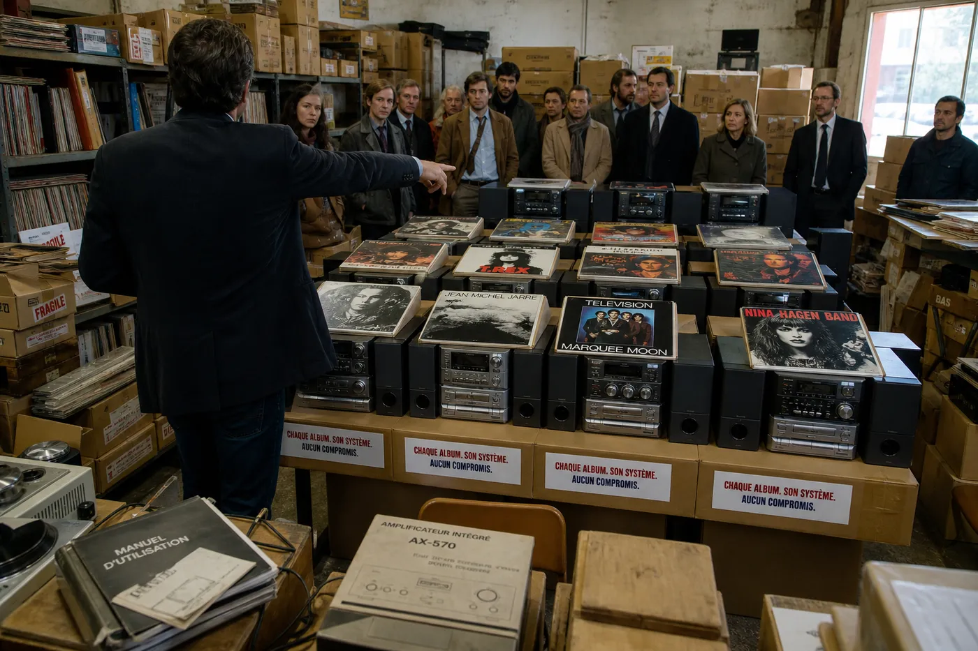Face au streaming, Sonny Disque exige qu’un album soit vendu avec sa propre chaîne hi-fi