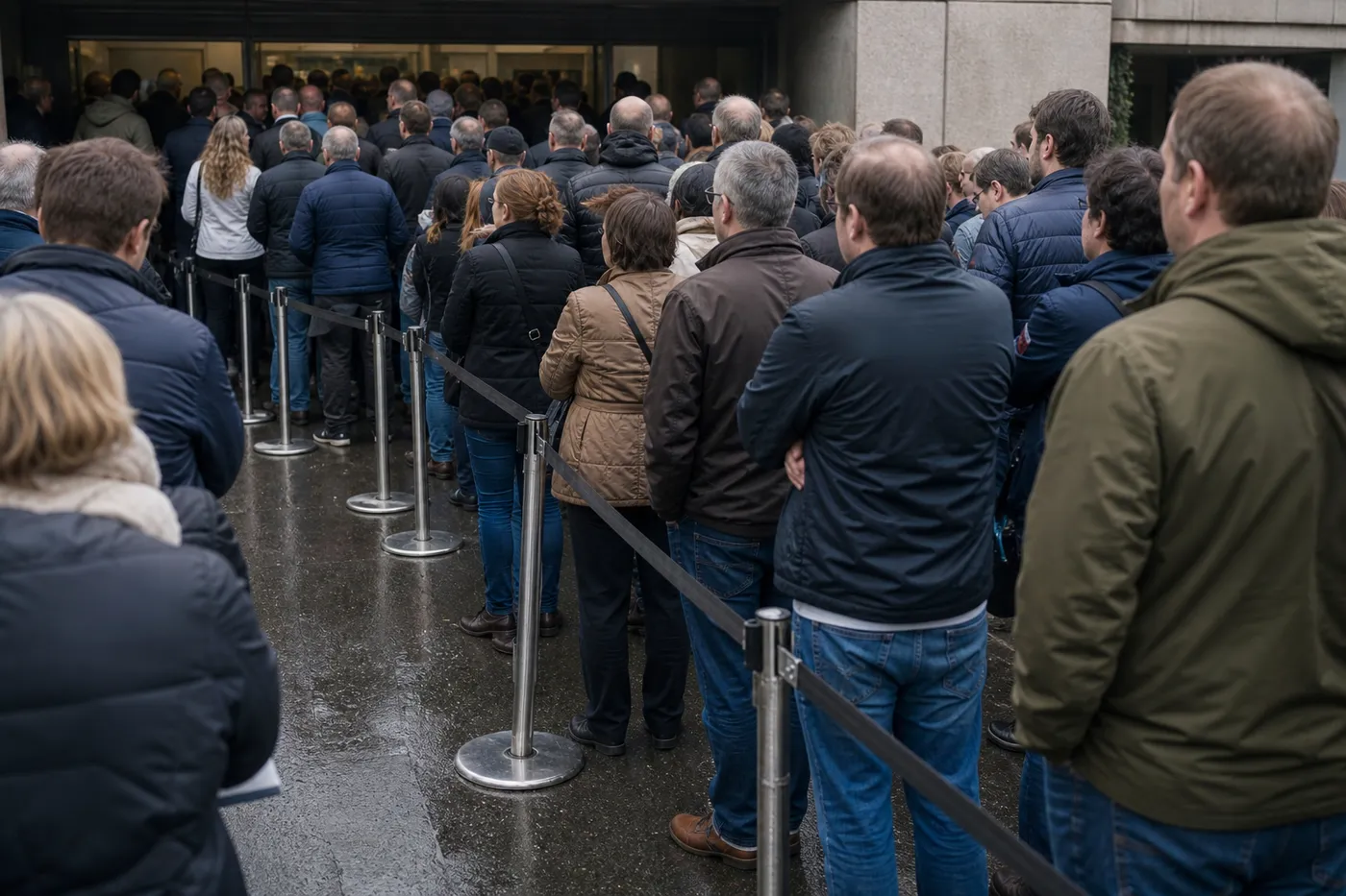 Faute de loi contre les dépassements discrets, les files d’attente cesseront de piétiner lundi