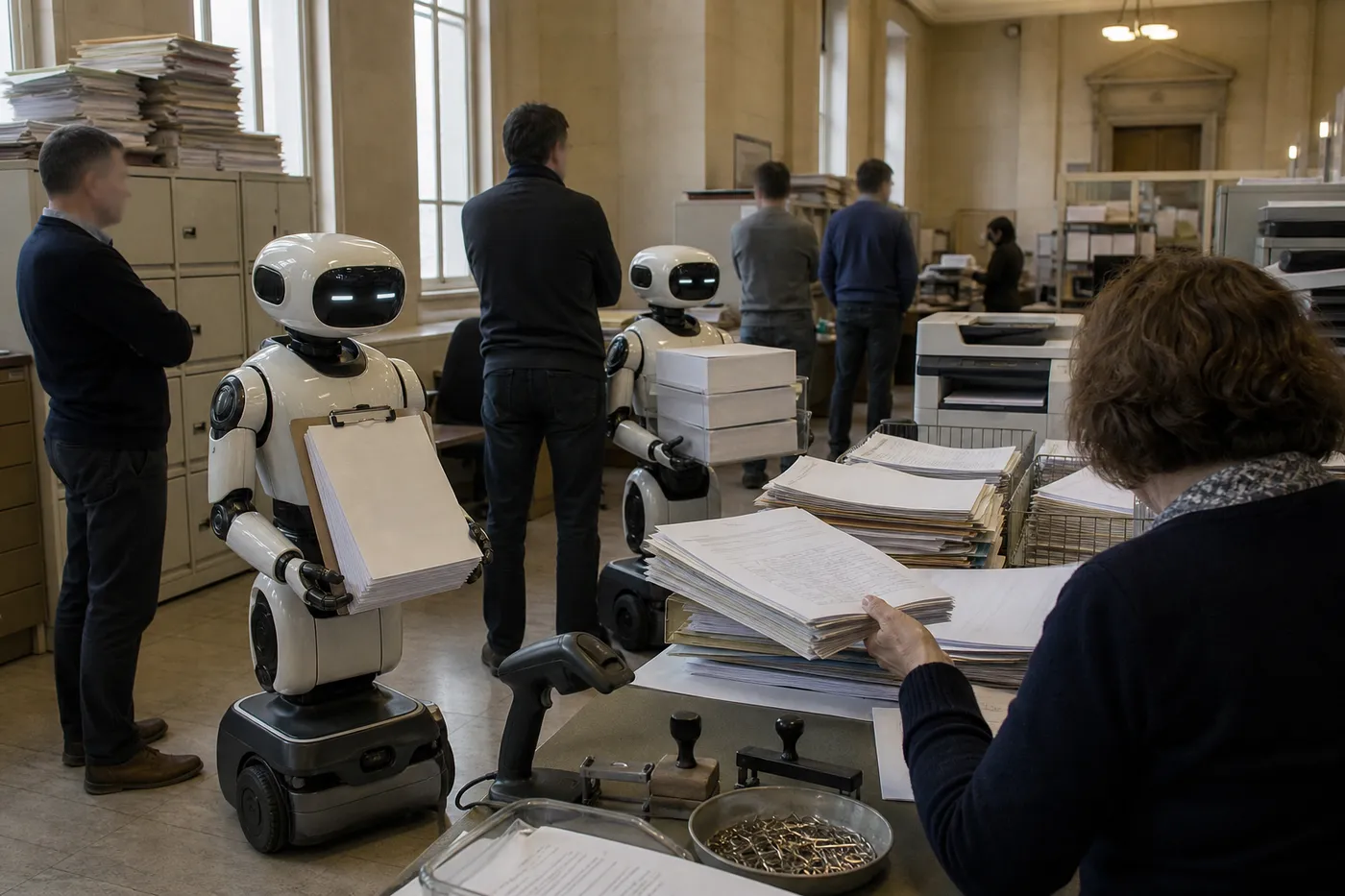 Livraison autonome : le gouvernement autorise les robots à condition qu’ils sachent remplir un dossier papier