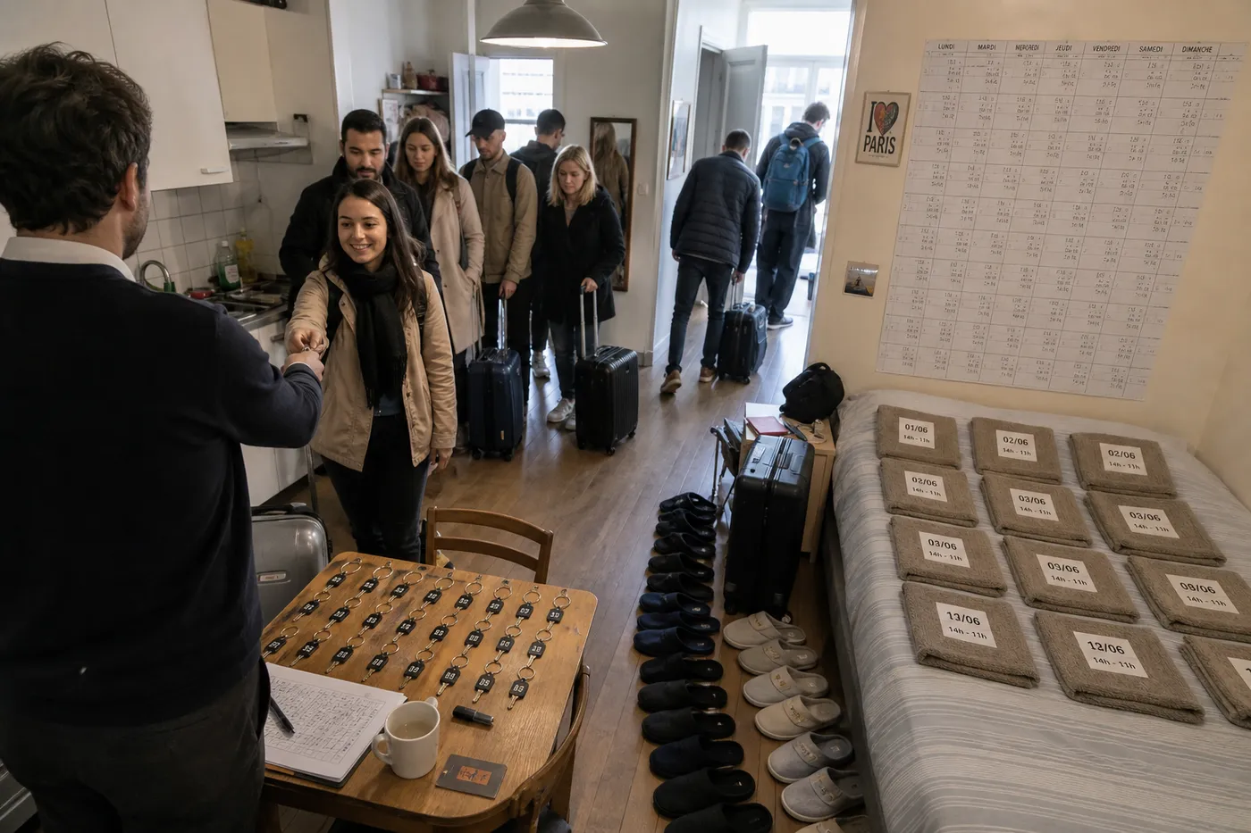 Loi anti-Airbnb : pour respecter la location annuelle, des propriétaires visent 120 locataires par studio