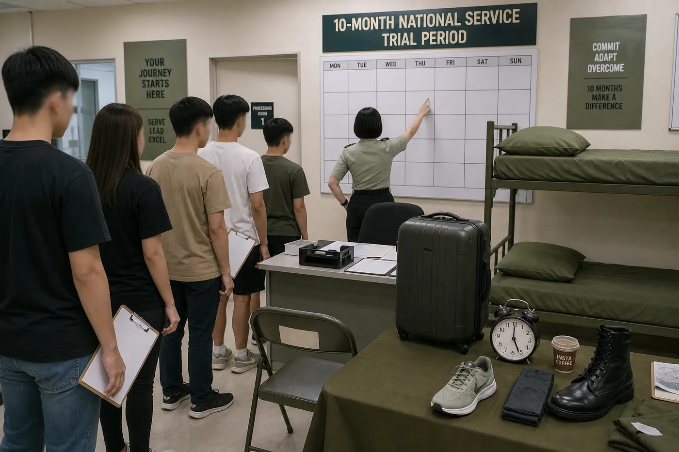 Service national de 10 mois : le gouvernement propose aux jeunes une période d’essai sans engagement