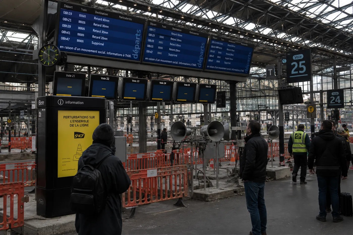 Travaux sur le RER A : la RATP supprime les trains et garde les annonces de retard